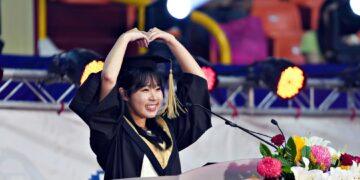 輔大韓籍畢業生代表致詞　從只會「你好」到前進APEC國際舞台
