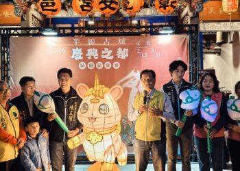 影音/天馬獻瑞．點亮彰化古城慶典 年初一向天公借膽熱鬧登場