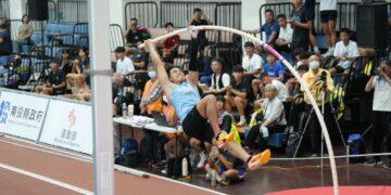 留住金牌!黃湧富 5.50 公尺力壓美泰強敵,南投國際撐竿跳高賽圓送落幕