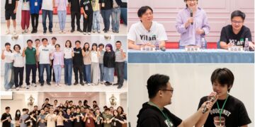 出席民進黨Team台灣青年營 林國漳與蕭美琴期勉淬鍊「戰貓韌性」