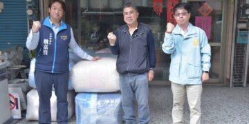 北市中區獅子會獅子會愛心送暖　 魏嘉賢協助轉送光復鄉弱勢寢具