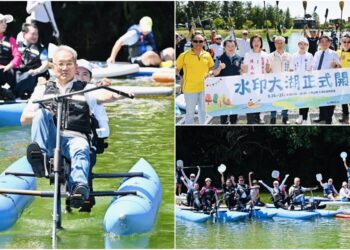 大湖風景區開園　民眾遊湖、看表演、逛市集、玩體驗感受員山新魅力