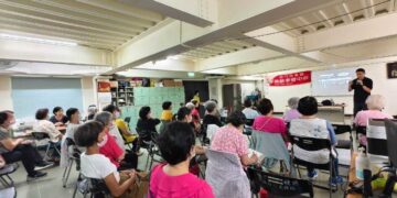 竹市警深入振興社區　宣導識詐防詐守護長者財產安全