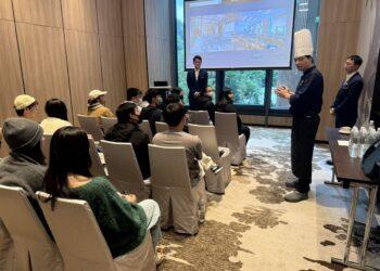 大葉觀休系走訪國際高端酒店觀摩 學習營運模式與品牌策略