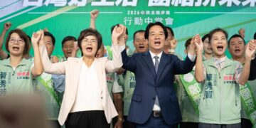 民進黨「行動中常會」移師彰化 賴清德:彰化需要一個新好縣長為「彰化加速」