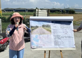 芳苑鄉啟動重劃區農路改善工程 廣納地方意見 展現重視基層建設