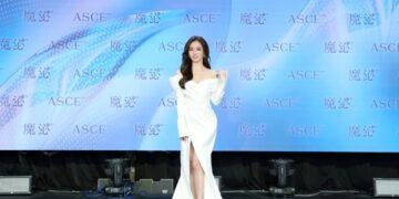 「戲劇女神」周曉涵亮麗現身「魔泌 ASCE plus」揭秘保養新觀念