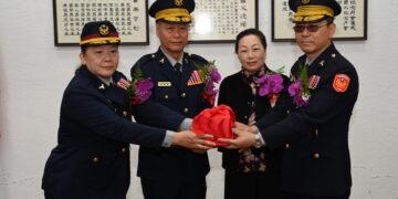花蓮縣警局長交接典禮 場面盛大