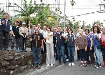 告別 50 年老舊箱涵！許淑華現勘南投基層工程，拓寬竹山農路保障運輸安全