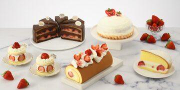 亞尼克冬季草莓季華麗開場 全新造型生乳捲與九款限定甜點甜蜜登場