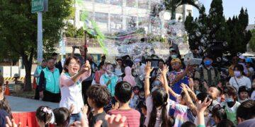 影音/不一樣的類初選！黃秀芳走藝文風  邀親子彩繪彰化未來