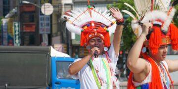 原民文化走進城市　彰化火車站快閃舞動青年能量