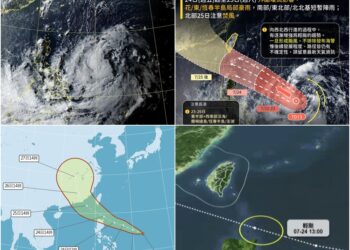 影音/20260722又有熱帶性低氣壓 恐成輕颱但路徑強度仍不確定