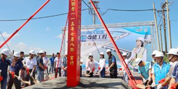 雲林海新橋改建工程動土　斥資1.36億元提升通行安全與防洪量能