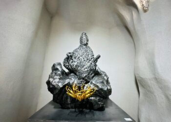 空間的詩意進入洞窟欣賞獨特美學　許文融美術館在苗栗三義正式開館