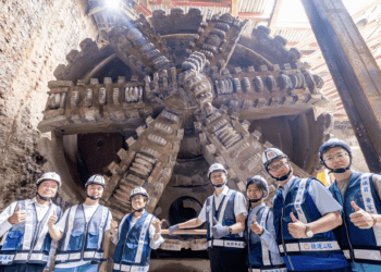 桃園捷運綠線重大突破 G10至G12站隧道全數貫通