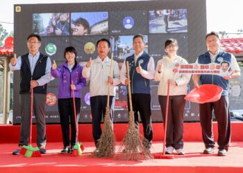 嘉義縣治特區年終大掃除　18鄉鎮市公所遠端連線共襄盛舉