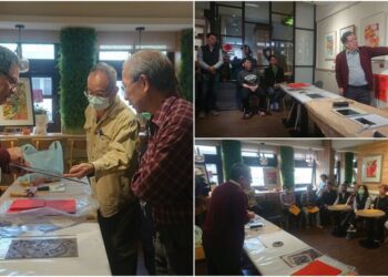 傳遞濃濃年味與藝術氣息　創意版畫工作群-龍年迎春聯展揭幕