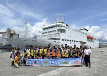 海洋教育走進城市　御風實習船環島巡航吸引1,050人次登船