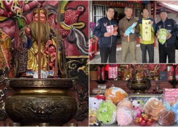 人和福德廟牽囝土地公　4/4來廟祈福就送兒童節禮物