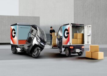 助攻智慧物流   蓋亞電動三輪   桃園會展中心亮相 