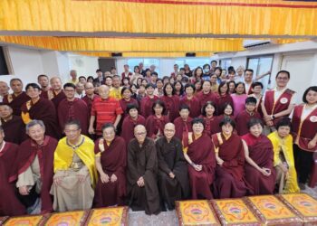 覺行弘法中心莊嚴啟用法喜圓滿為台南注入學佛修行的正能量