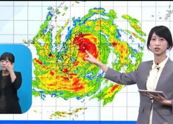 影音∕強颱凱米向南偏移　暴風圈籠罩臺灣