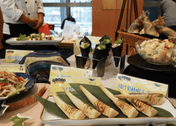 新北綠竹筍正當季 農業局推「從產地到餐桌」 攜手惜食餐廳共同守護地球