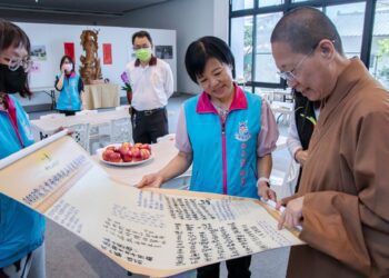 吉安月光寺災民安置收容圓滿功成 妙勳師父與志工貼心照護備受好評