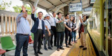 山嵐號首航抵嘉義　大林慢城展現文化魅力
