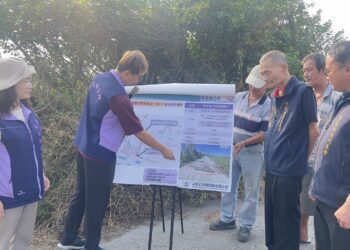 影音/芳苑鄉長林保玲關注鄉內道路安全 積極爭取資源改善建設