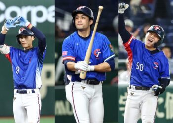 《世界12強》張政禹二壘打首開得分 7局台灣5分大局一波帶走 超循第二場8:2大勝美國!