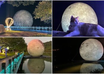 影音∕月亮什麼冬冬！ 梅花湖日夜皆美等您來遊賞