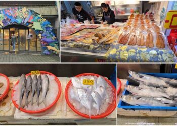 影音∕南方澳魚市年終大促銷　買海產滿千摸彩送大獎
