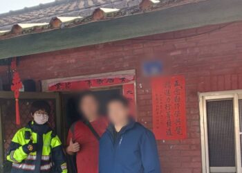 田尾鄉女警關懷弱勢 展現警察溫馨點亮民眾新(心)燈