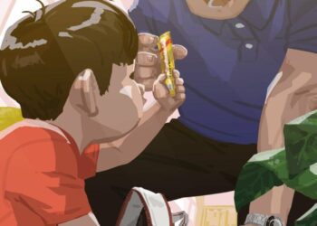 單親爸用畫筆從台灣紅到世界！台灣插畫家BLUE憂孩子未來