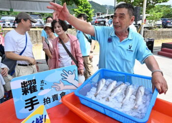 影音/頭城鱻魚祭串起百年漁業記憶 糶手職人鮮魚喊價掀熱潮
