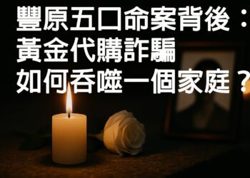 評論／豐原五口命案背後：黃金代購詐騙、黑幫勾結與制度失靈 共同吞噬一個家庭