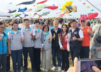 最美天空在新竹！國際風箏節開幕民眾踴躍參與  高市長：歡迎到新竹感受城市魅力