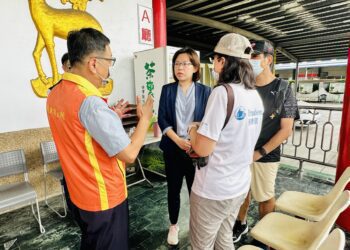 明揚大火 屏東市長周佳琪拋磚引玉捐款10萬