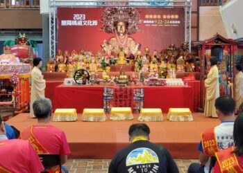 5萬個平安符+3萬個壓轎金　蘭陽媽祖遶境21處發放