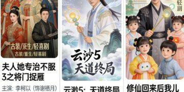 影音/許雅涵直直播短劇星推官：2026-01-05 每週一推薦抖音熱度與口碑雙優的3部熱門短劇