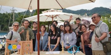 大葉大學USR攜手二水源泉社區 學生創意模型為「黑泥村落文化節」增添亮點