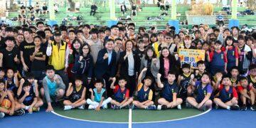 彰化首屆「卦山盃」三對三籃球賽盛大開打 115隊菁英點燃籃球熱潮