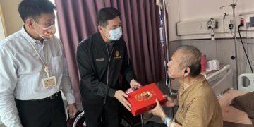 榮服處春節前夕關懷送暖 慰問台中榮總住院榮民