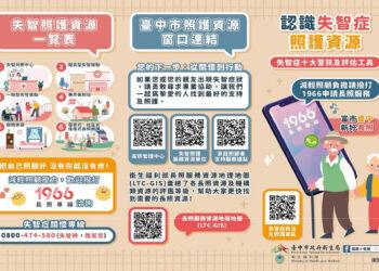 接軌長照3.0　臺中市打造失智友善照顧網