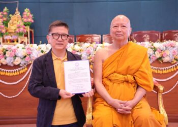 榮任泰國佛教傳播委員會顧問 宓雄致力數位化弘法