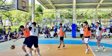 羅東鎮3對3籃球賽熱血開打 72支隊伍同場競技