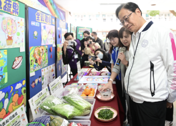 張善政關切學生營養午餐 桃園市智慧廚房將助力提升品質