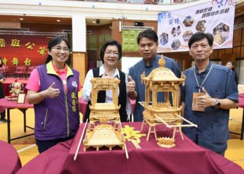 全國唯一！鹿港魯班公宴　工藝界翹楚108桌工藝看桌